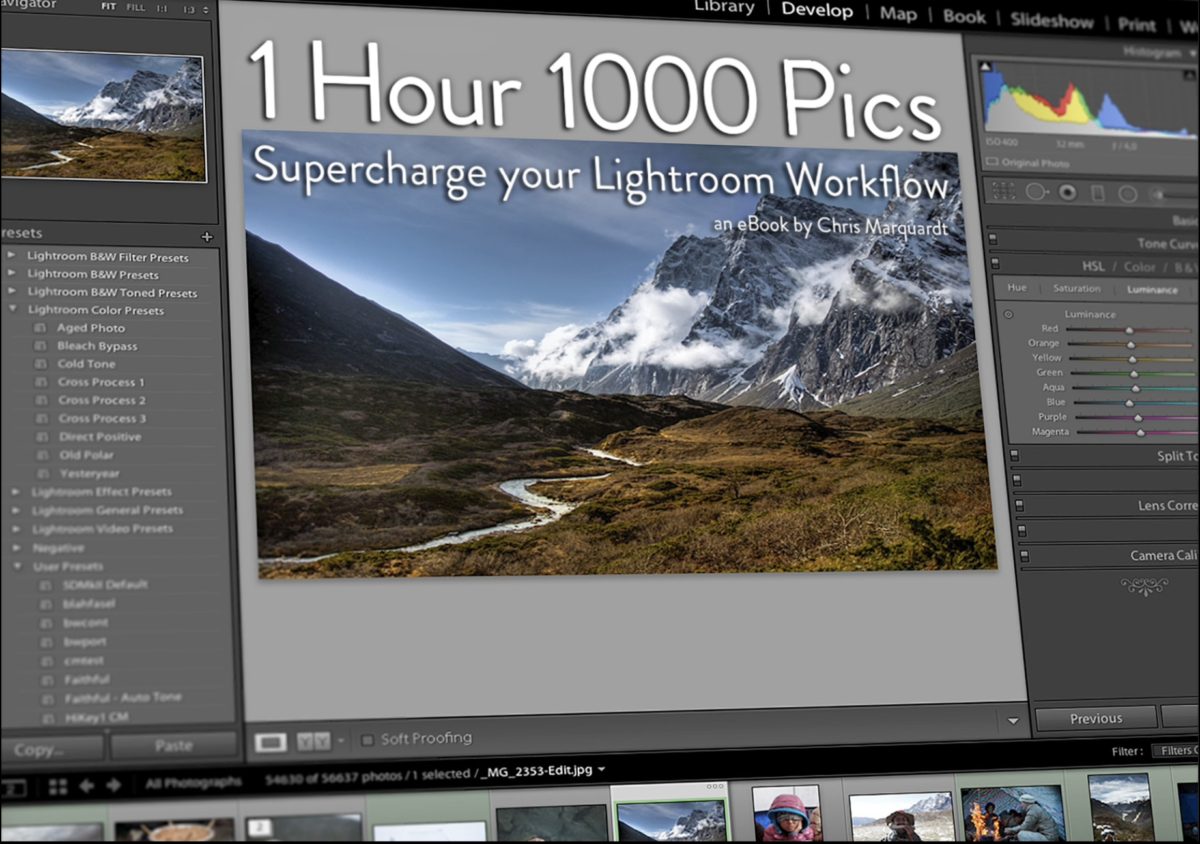 1 Hour 1000 Pics - Supercharge your Lightroom Workflow